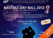 The official Bastille Day Ball in New York 2012